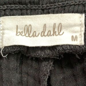 Bella Dahl gauze pants black